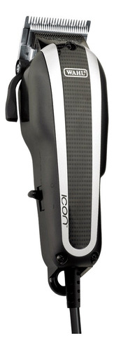 Cortador de cabelo Wahl Professional Icon  preto e prata 220V