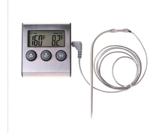 comprar Termometro Digital Horno Carnes Y Comidas Barbacoa Acero