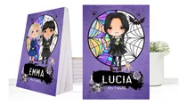 Comprar Pack X15 Anotadores Souvenir Merlina Addams 10x15 Cm 50 Hjs