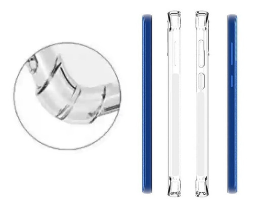 Imagen 3 de 9 de Funda + Vidrio Samsung A03 Core Protector Cristal Case