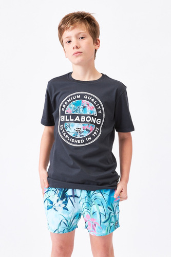 Remera Niño Billabong New Rotor