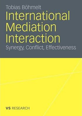 Libro International Mediation Interaction 2011 : Synergy,...