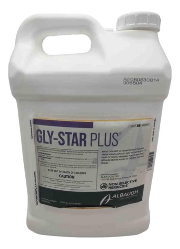 Herbicida Gly Star Plus (2.5 Galones), De Albaugh, Herbicida