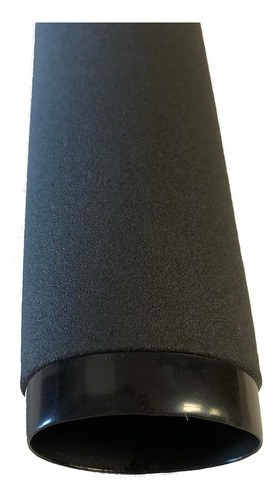 Mango De Goma Suave Negro 8 Pulgadas (5)