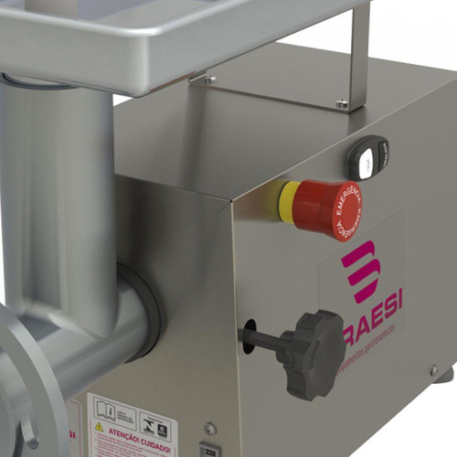 Moedor De Carne Braesi Inox Bocal 10 1/2cv Bmc-10/1 G2 Biv