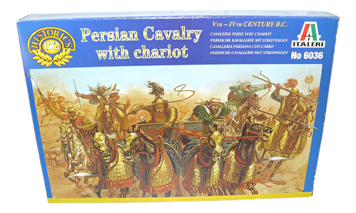 Maqueta Caballería Persa Con Carro De Combate, 1/72. Jp