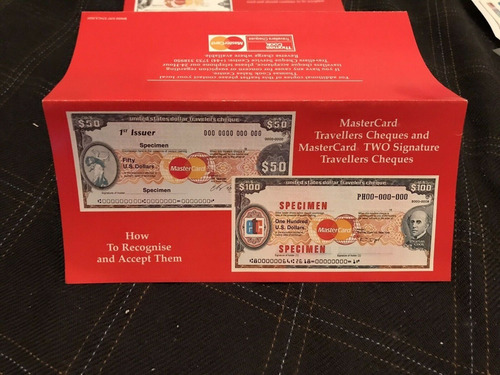 Tc6044 Austrália 1975 Travelers Cheque A$ 20 Specimen Raro