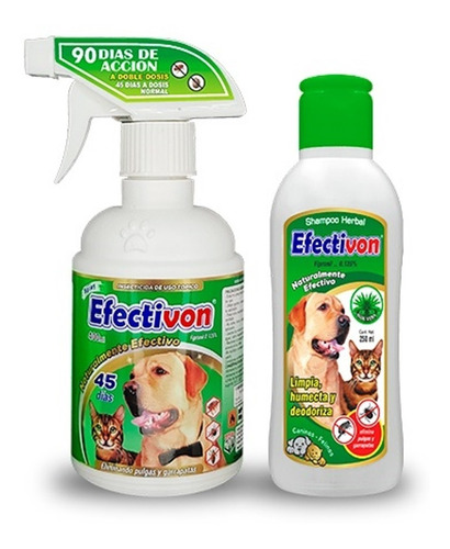 Pack Spray Antipulgas Y Garrapatas Perros Y Gatos Promocion