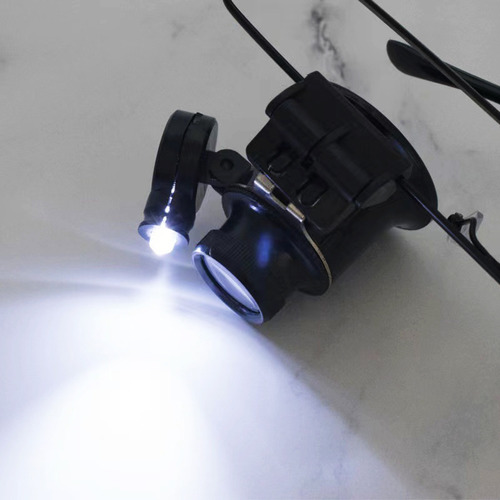 Lupa Con Luz Led Watch Repair Eye Loupe Mag