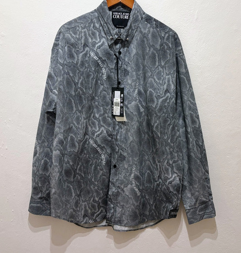 Camisa Animal Print Versace Jeans Couture Con Msi