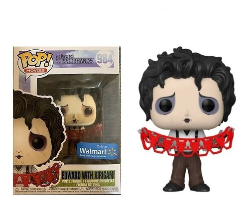 Funko Pop Edward Manos Tijera Scissorhands Kirigami Walmart