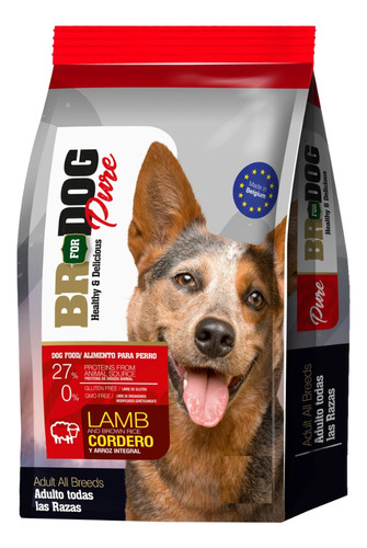 Br For Dog Adulto Cordero 10 Kg