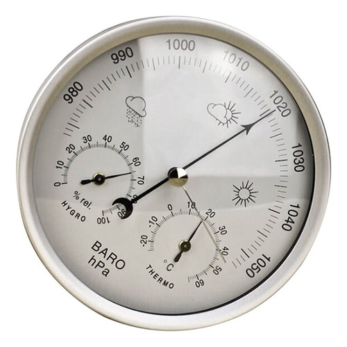 Higrómetro/termómetro Interior Exterior, Calibre De Humedad