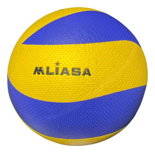 Balon Pelota Vóleibol Deporte M Liasa Color Amarillo Azul