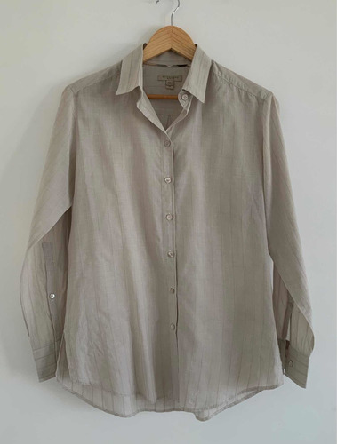 Burberry. Camisa Manga Larga Mujer. Talle M #mfa8