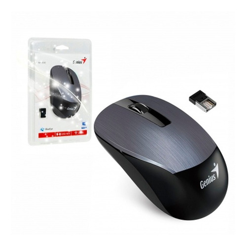 Mouse Genius Nx-7015 Inalambrico Gris