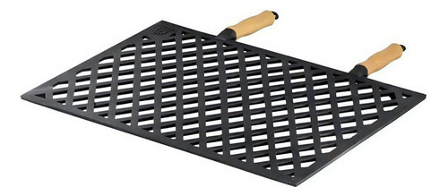 Churrasco Grelha De Ferro Fundido 50x33 Cm Libaneza