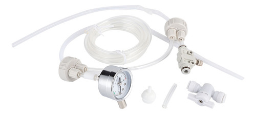 Set De Sistema De Co2 Para Acuario, 1 Juego De Tanques Blanc