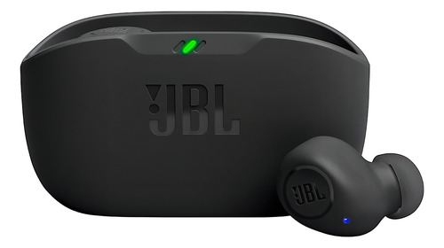 Auriculares Inalámbricos Jbl Wave Buds Bluetooth Tws Negro