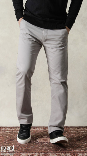 Pantalon Chino Gabardina - 43322