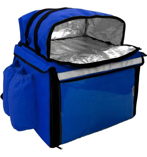 Imagem 2 de 6 de Bolsa Mochila Bag Montável Térmica Bolso Superior Pizza 42cm