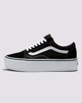 Comprar Zapatillas Mujer Old Skool Stackform Suede Black\u002Fwhite