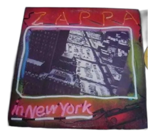 Disco Frank Zappa Zappa In New York -1977 Double Lp Vg++eeuu