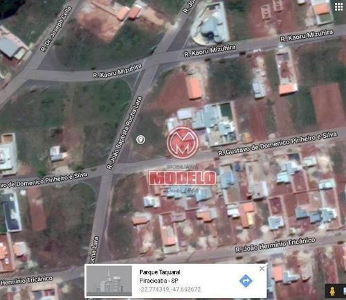 Imagem 4 de 5 de Terreno À Venda, 492 M² Por R$ 275.000 - Taquaral - Piracicaba/sp - Te0667