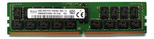 Memória 32gb Ddr4 3200mhz Ecc Rdimm R450 T450 R750 R550 R650