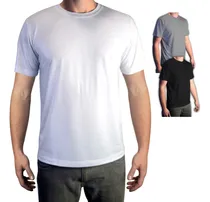 Comprar Kit 10 Camisetas Brancas Lisa Básica Poliviscose Premium !!