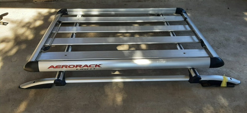 Imagen 2 de 4 de Barra Más Parrilla Aluminio Portaequipajes