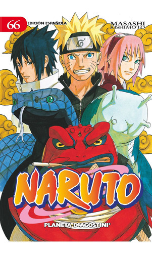 Naruto Nãâº 66/72, De Kishimoto, Masashi. Editorial Planeta Cómic, Tapa Blanda En Español