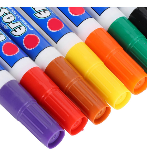 Bolígrafo De Pizarra Borrable En Seco, 2 Juegos De 8 Colores