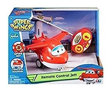 Super Wings - Vehículo Teledirigido, Jett, Multicolor