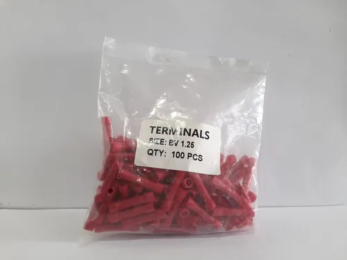 Terminal Rojo Tipo Empalme