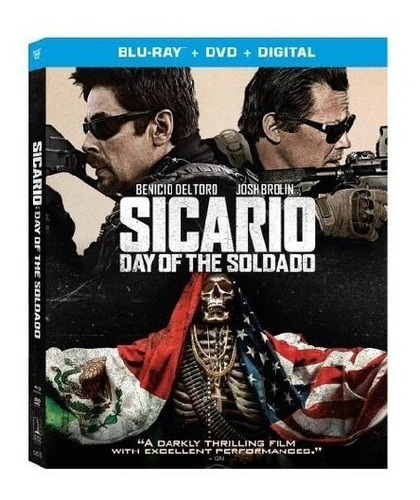 Blu Ray Sicario Day Of The Soldado Dvd Original  