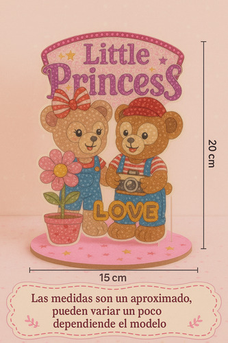 Kit Pintura De Diamantes 3d Madera Sanrio Kuromi Y Mas 7061 Mickey Y Minnie