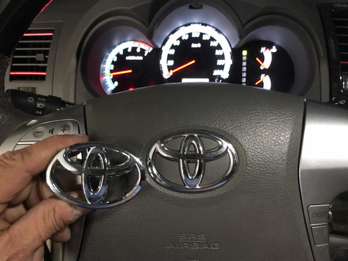 Emblema Volante Toyota Cromado Fortun 4run Hilux Yari Coroll