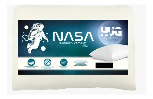 Travesseiro Nasa Alto Visco 13cm Hug Comfort Premium