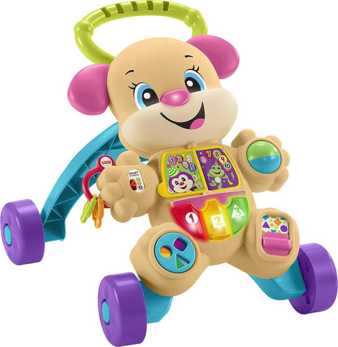 Caminadora-andadera Puppy Walker Niña - Fisher Price Violeta