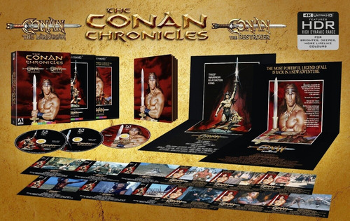 4k Ultra Hd Blu-ray The Conan Chronicles / Subtitulos Ingles