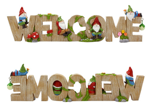Dwarf Welcome Garden Outdoor Balcony Welcome Decoration Cu