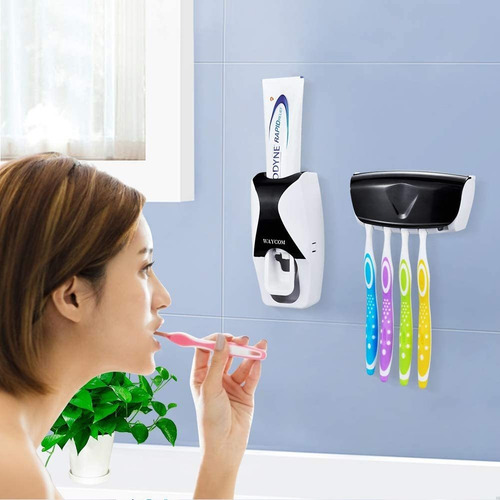 Imagen 2 de 6 de Waycom Dust-proof Dispensador De Pasta Dental Exprimidor De
