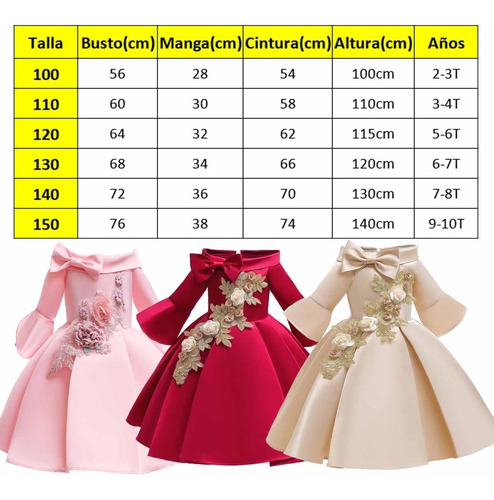 Vestido Para Bebe Niña Princesa Elegante Cumpleaños Fiesta | Envío gratis Vestido Para Bebe Niña Princesa Elegante Cumpleaños Fiesta | Envío gratis