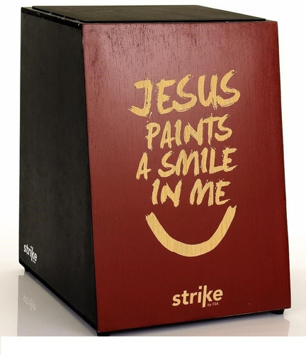 Cajon Fsa Strike Jesus Sk5014 C/ Captação Eletrico Tajon Nf