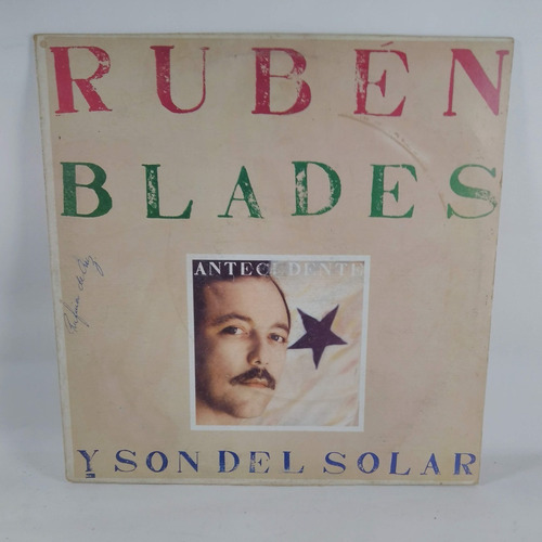 Lp Vinyl Ruben Blades Y Son Del Solar Antecedentes Sonero