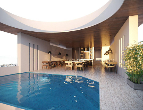 Departamento En Venta En Privada De 3 Habitación En Edificio