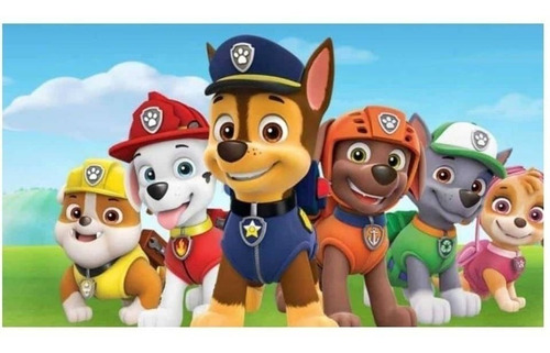 Paw Patrol Bingo Shapes Caffaro Didactico 1618