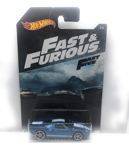 Vehículo Ford Gt-40 Rápido Y Furioso De Mattel