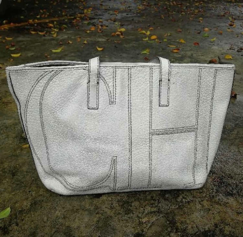 Tote Carolina Herrera Piel Blanco